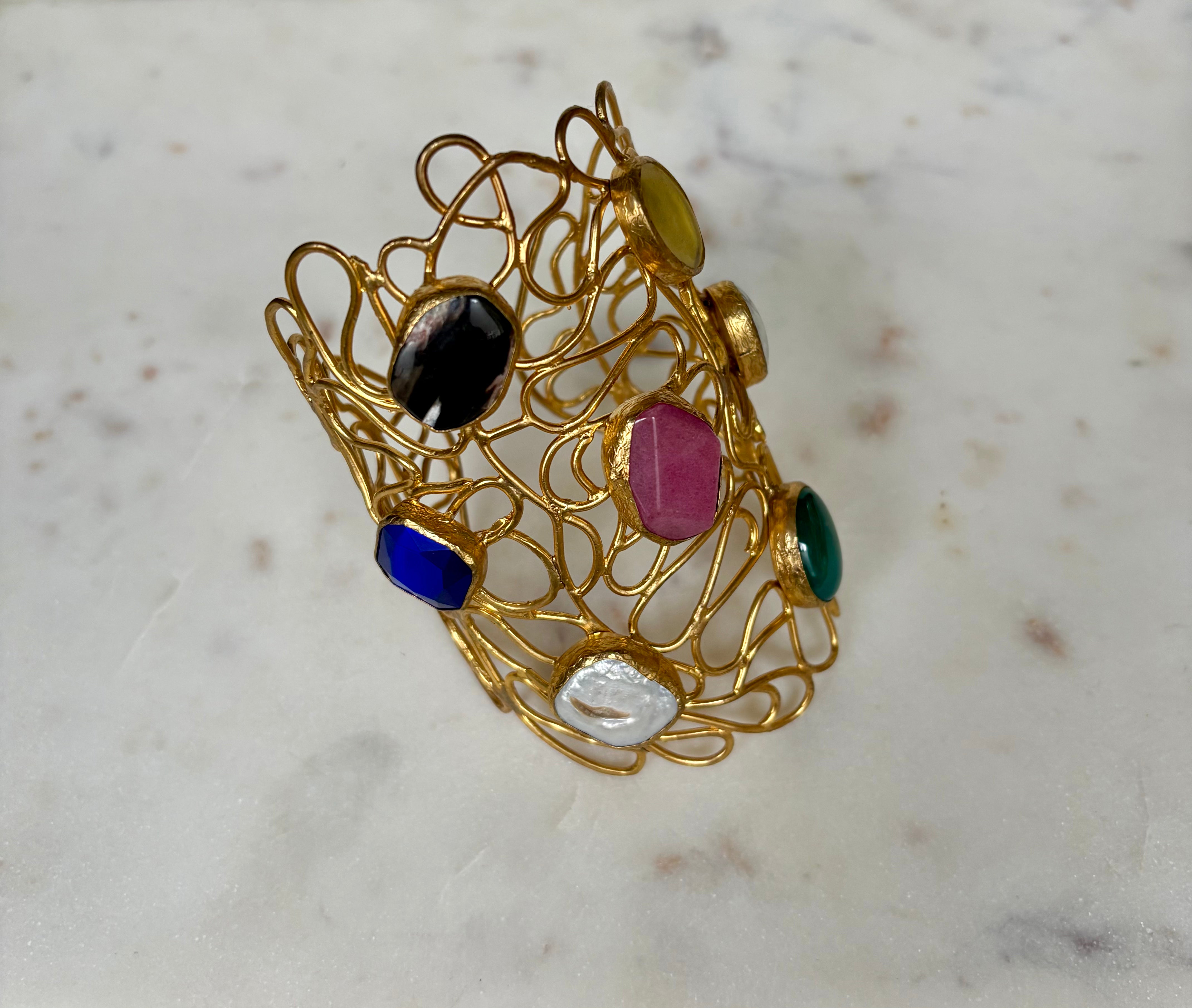 Festival of Stones Cuff