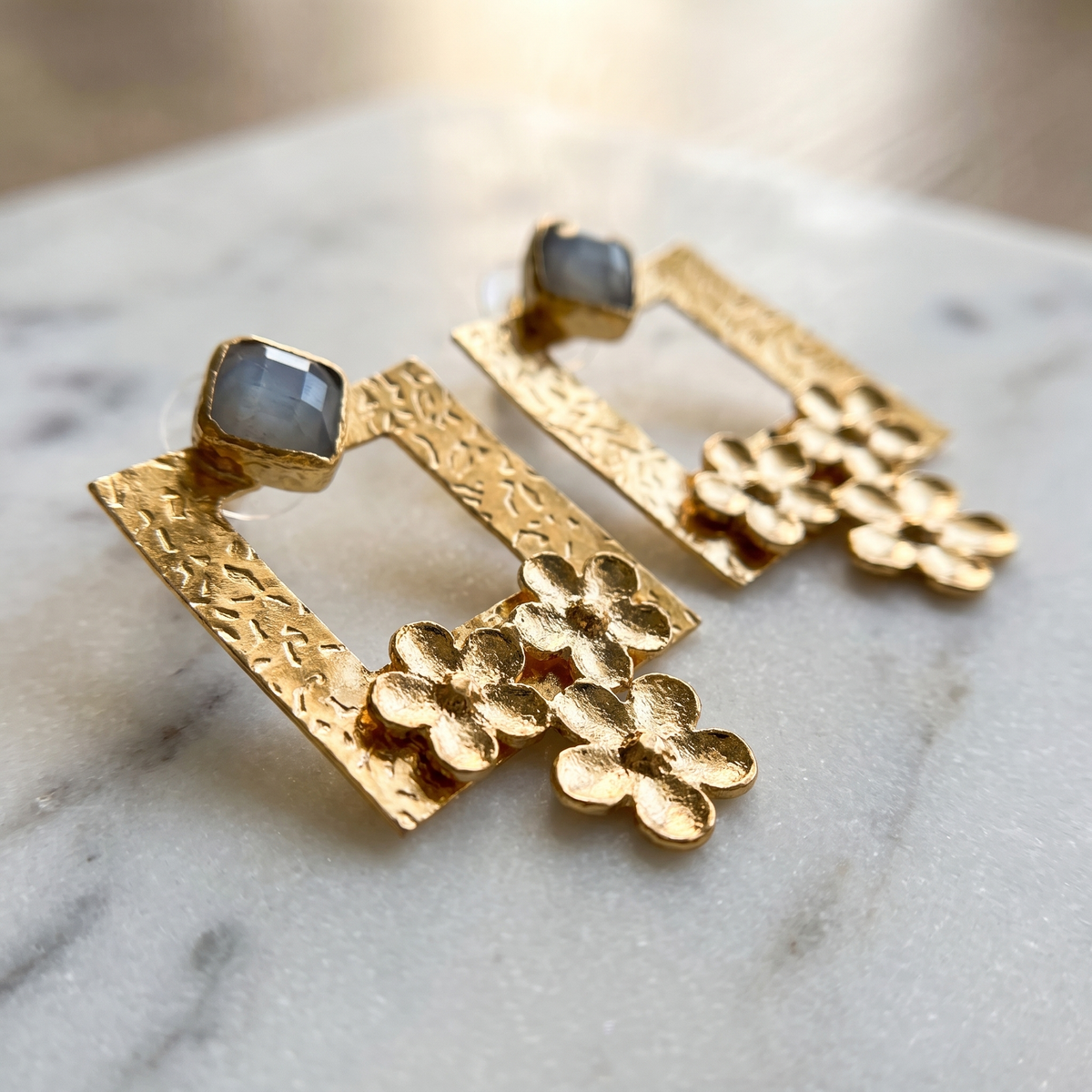 art inspired statement earrings