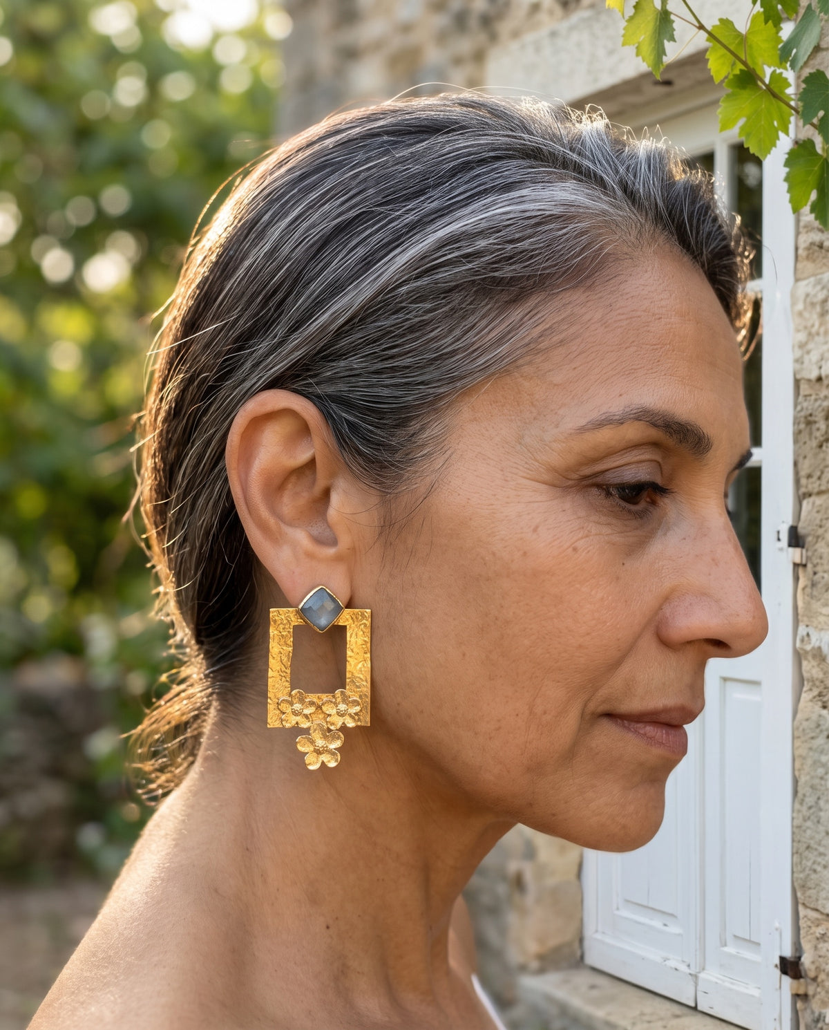 art inspired statement earrings