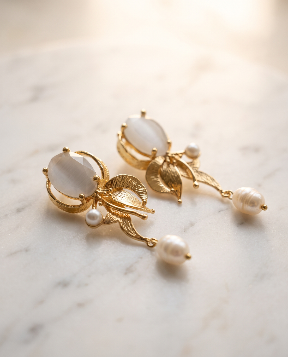 The White Edit Earrings