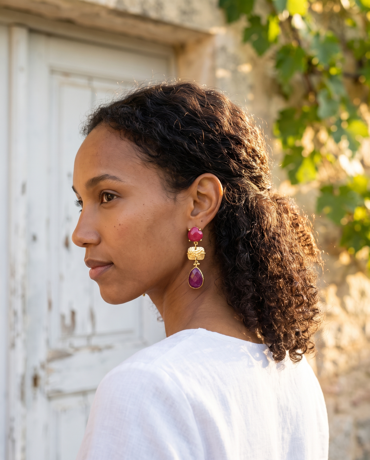 the red affair earrings