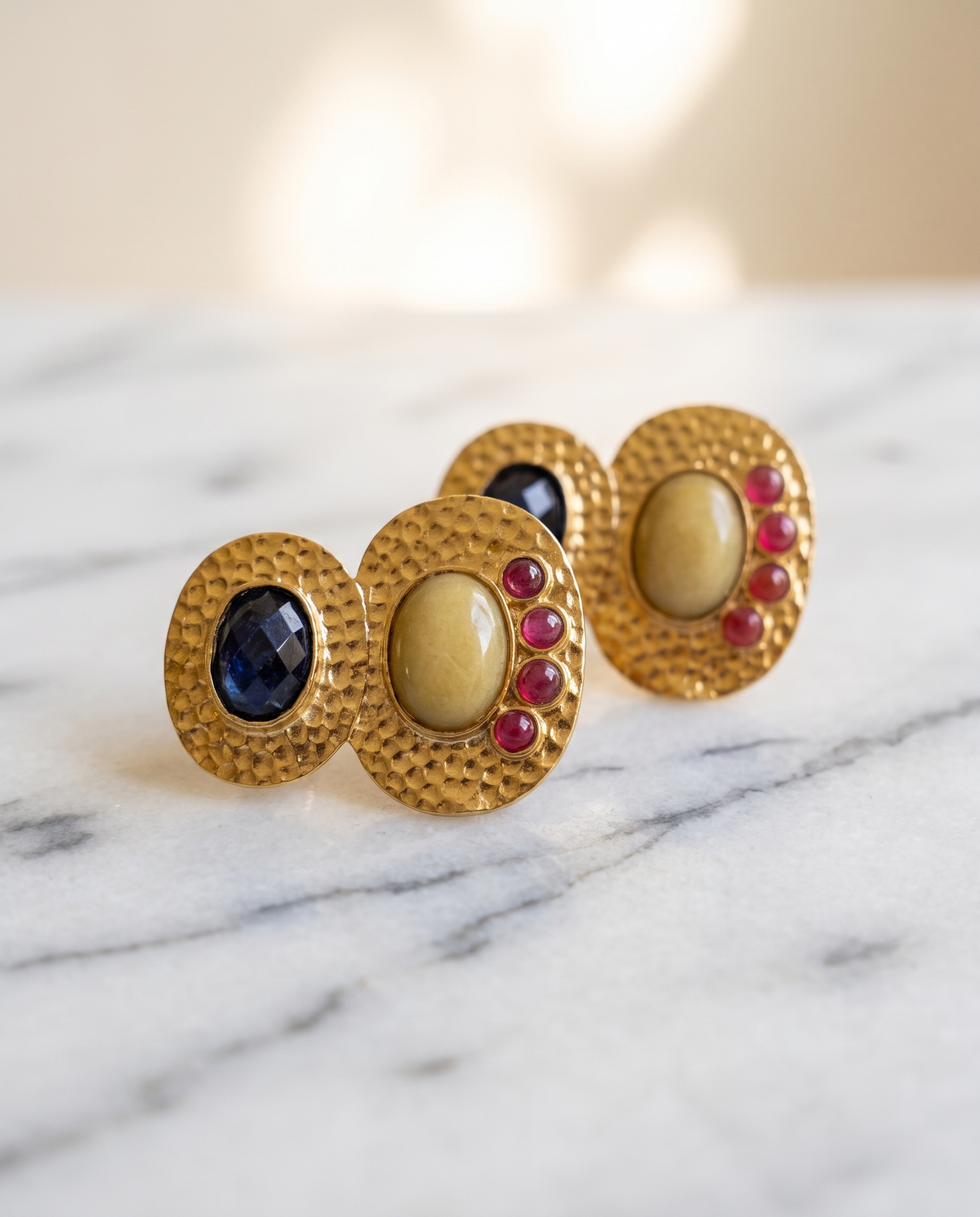 The Unlikely Mix | Multi Gemstone Earrings