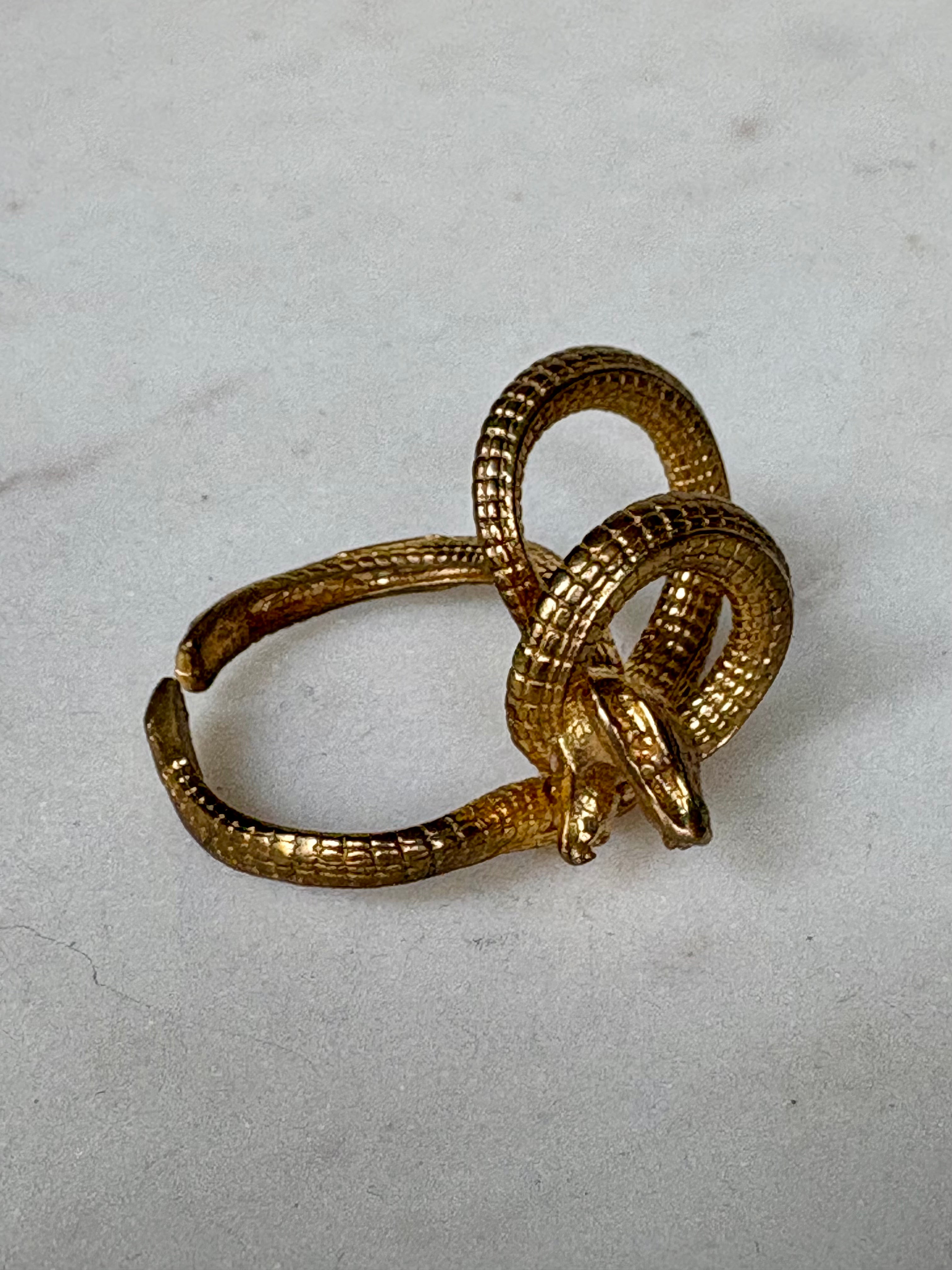 Spiral Serpent Ring