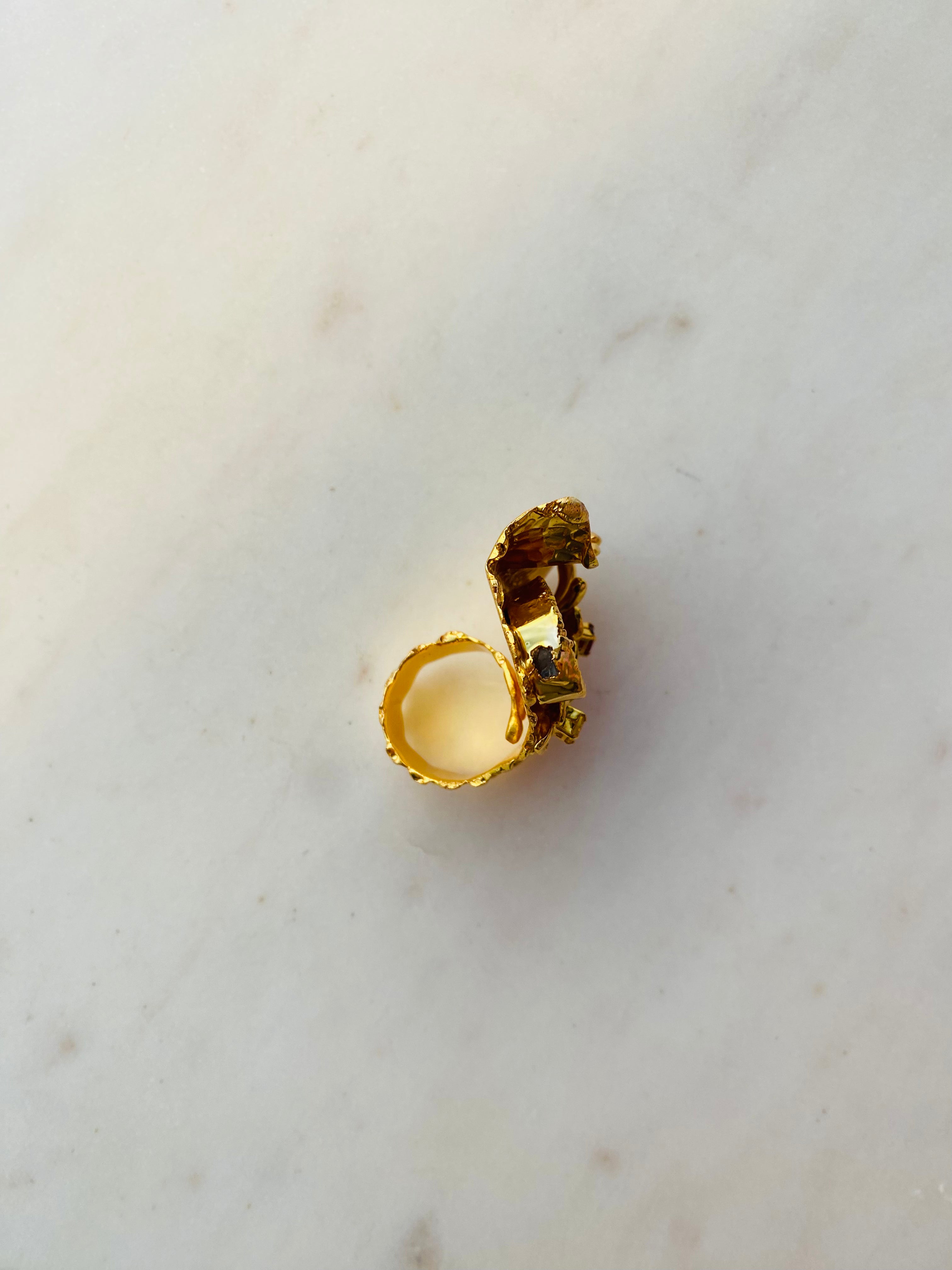 statement gemstone ring