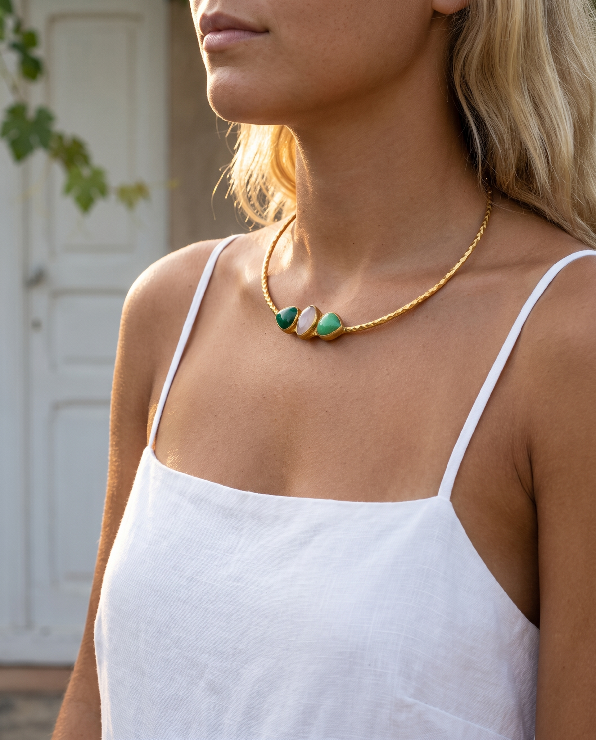 The Colour Balance – Gemstone Choker