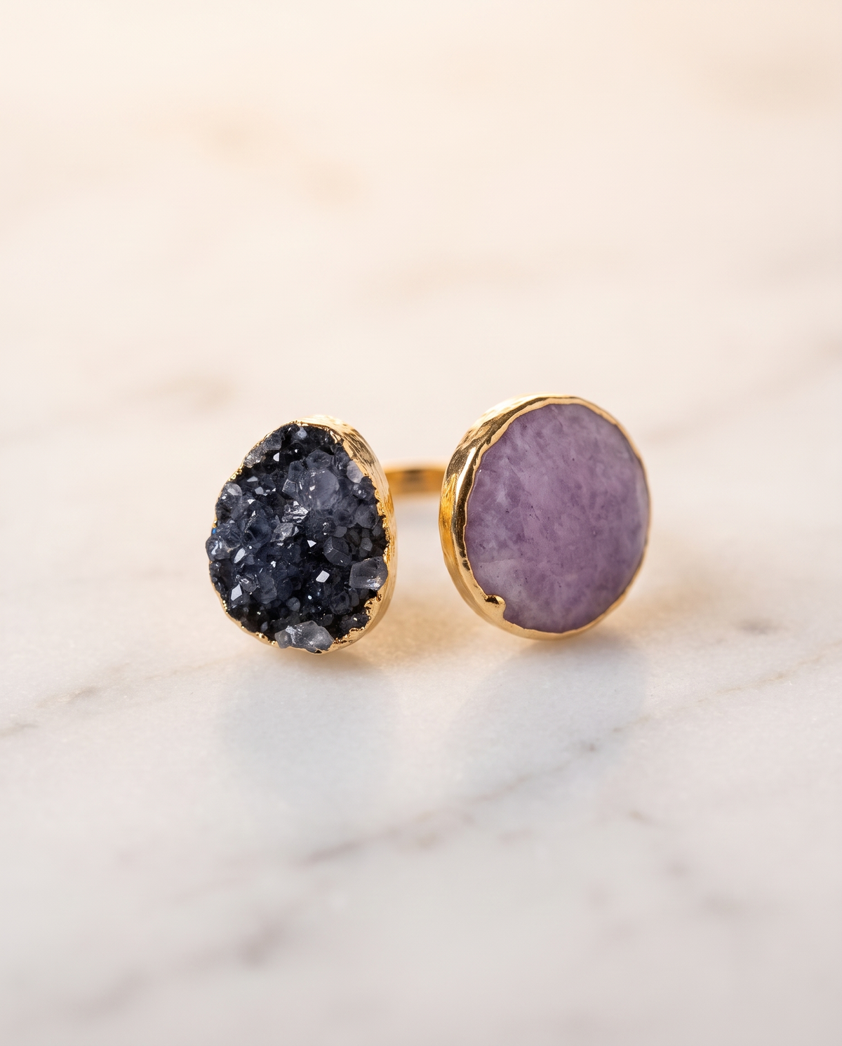 Day & Night | Double Gemstone Ring