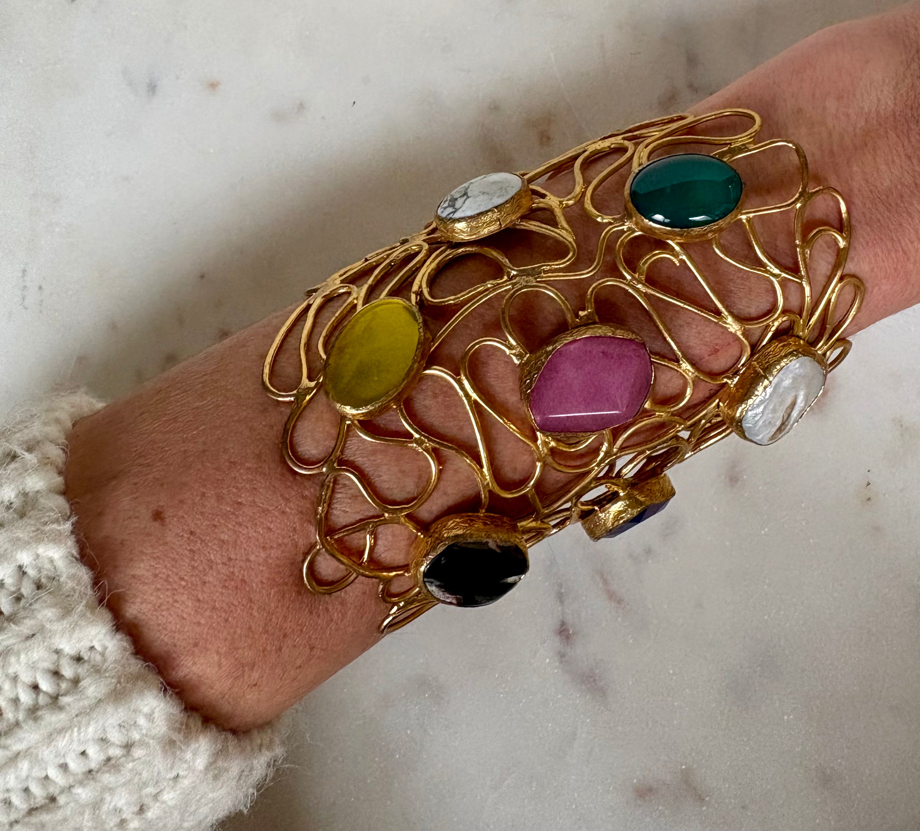 Festival of Stones Cuff