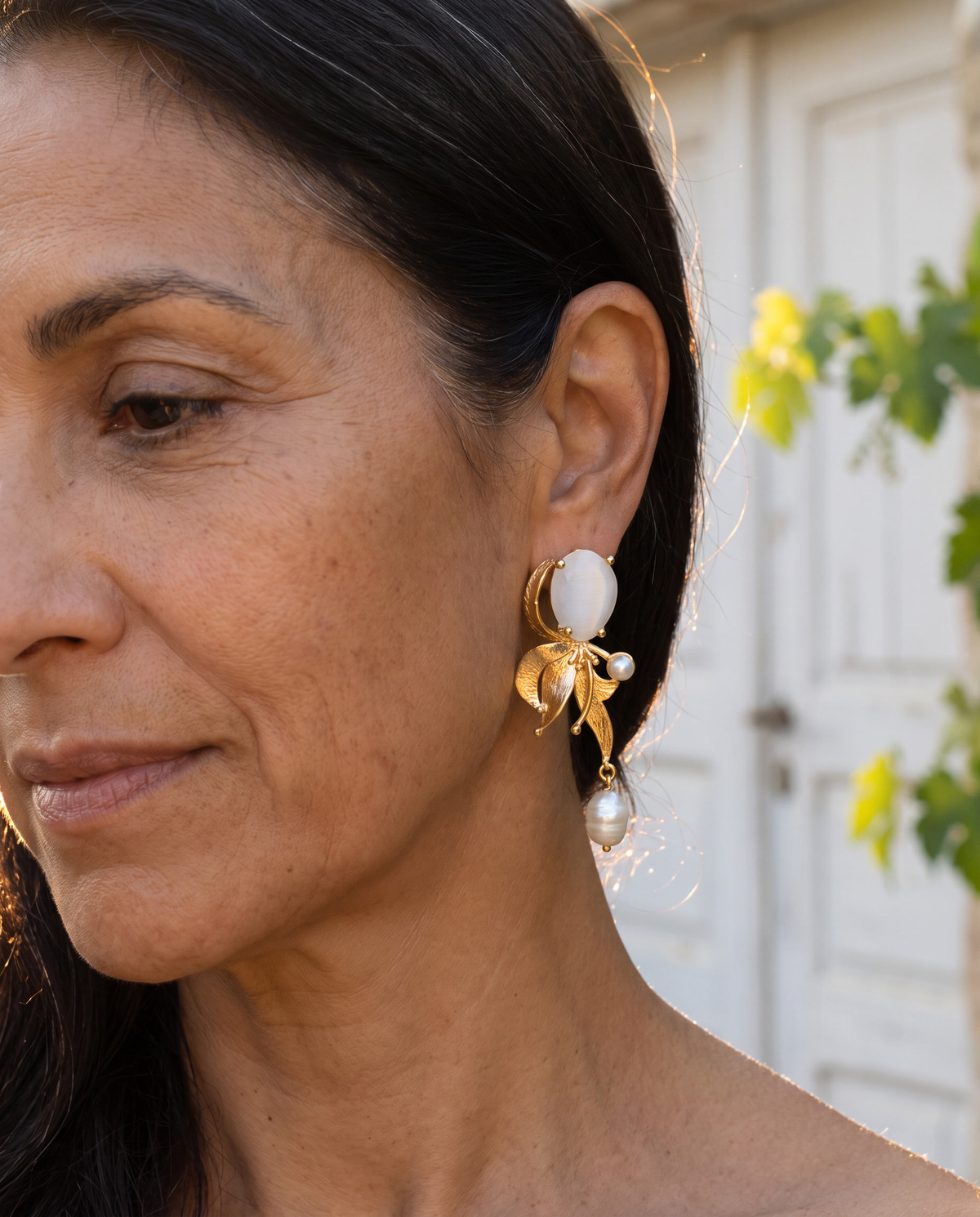 The White Edit Earrings