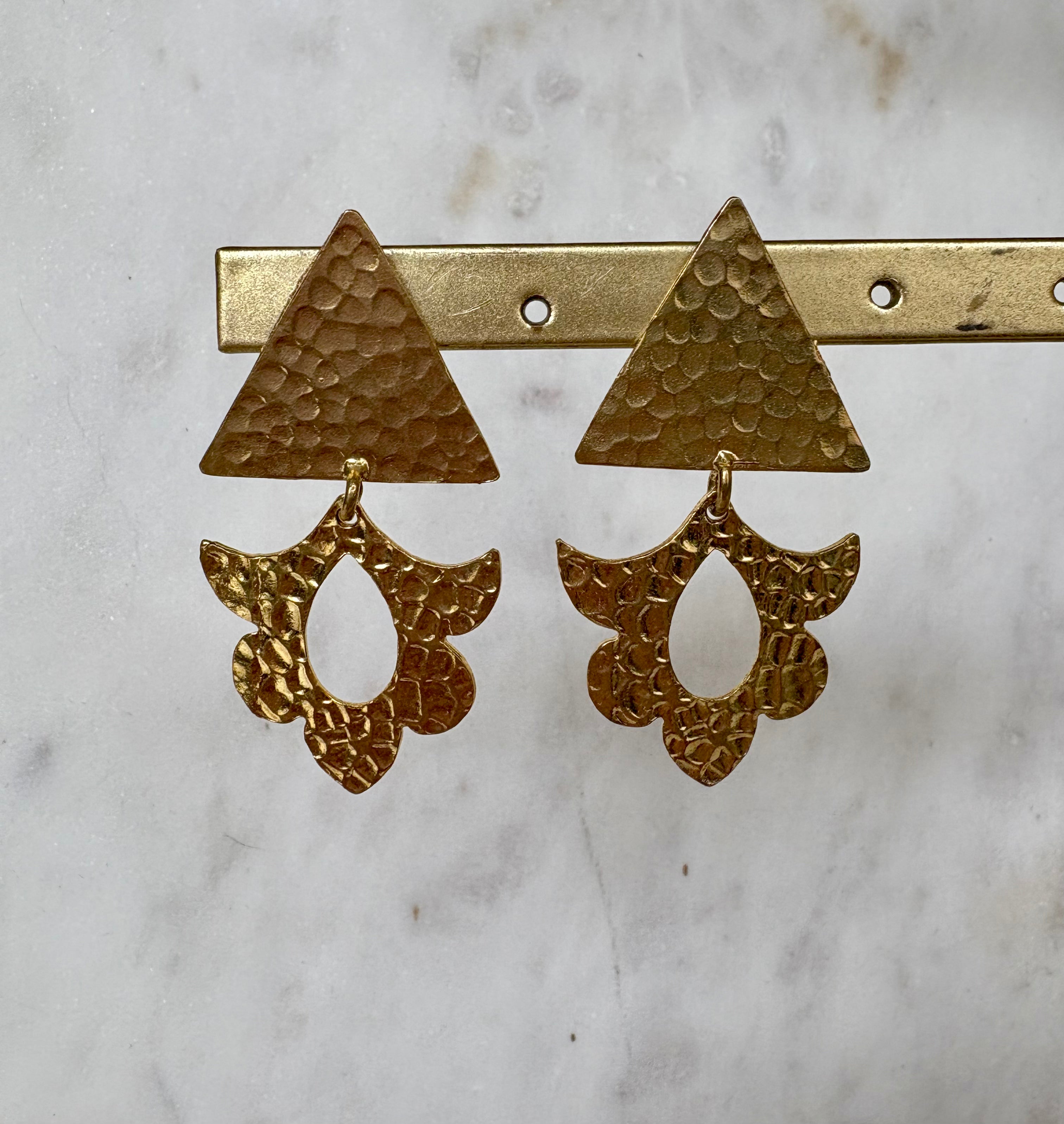 triangle 'muse' earrings