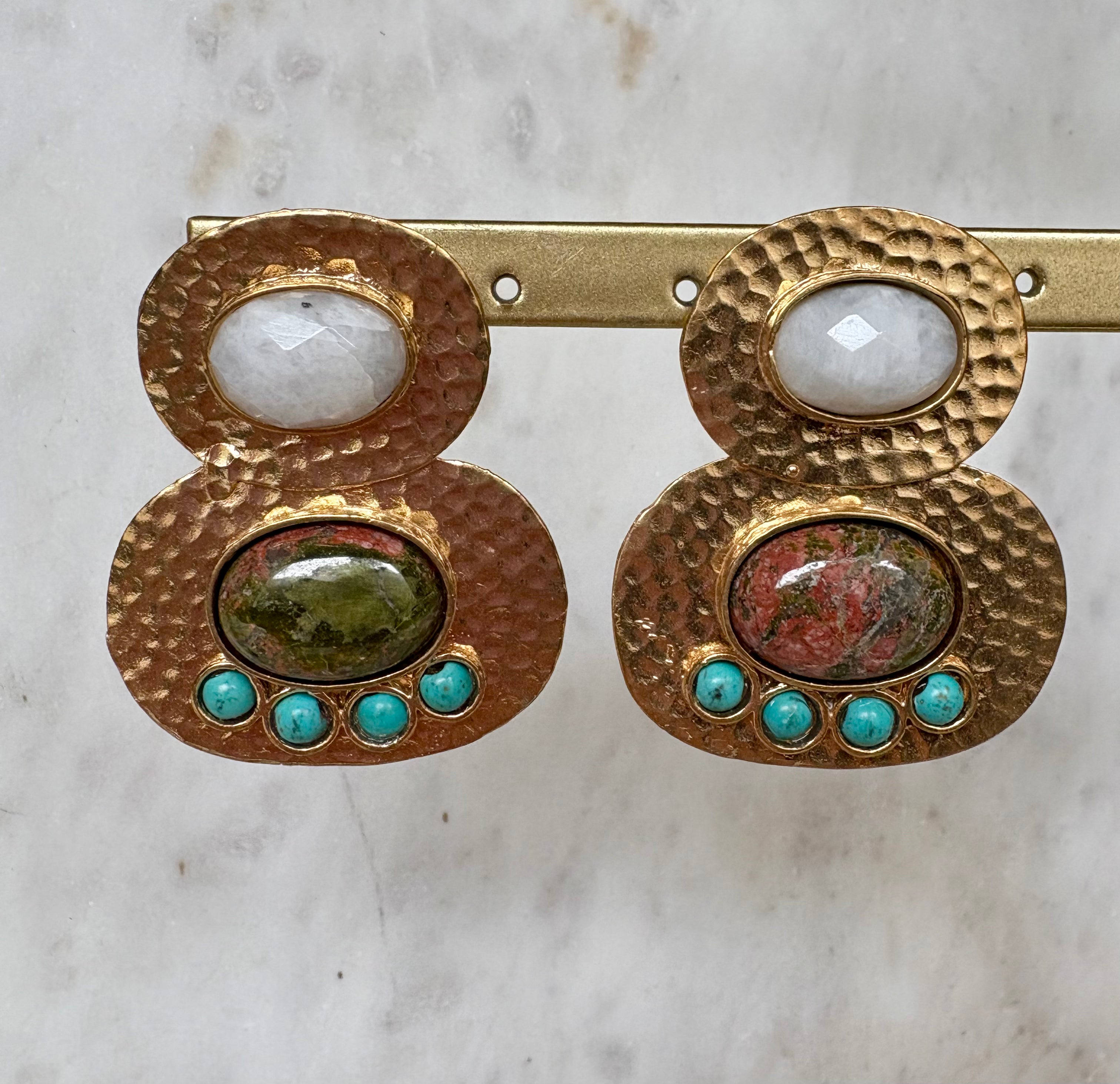 boho vintage style dangle earrings for women