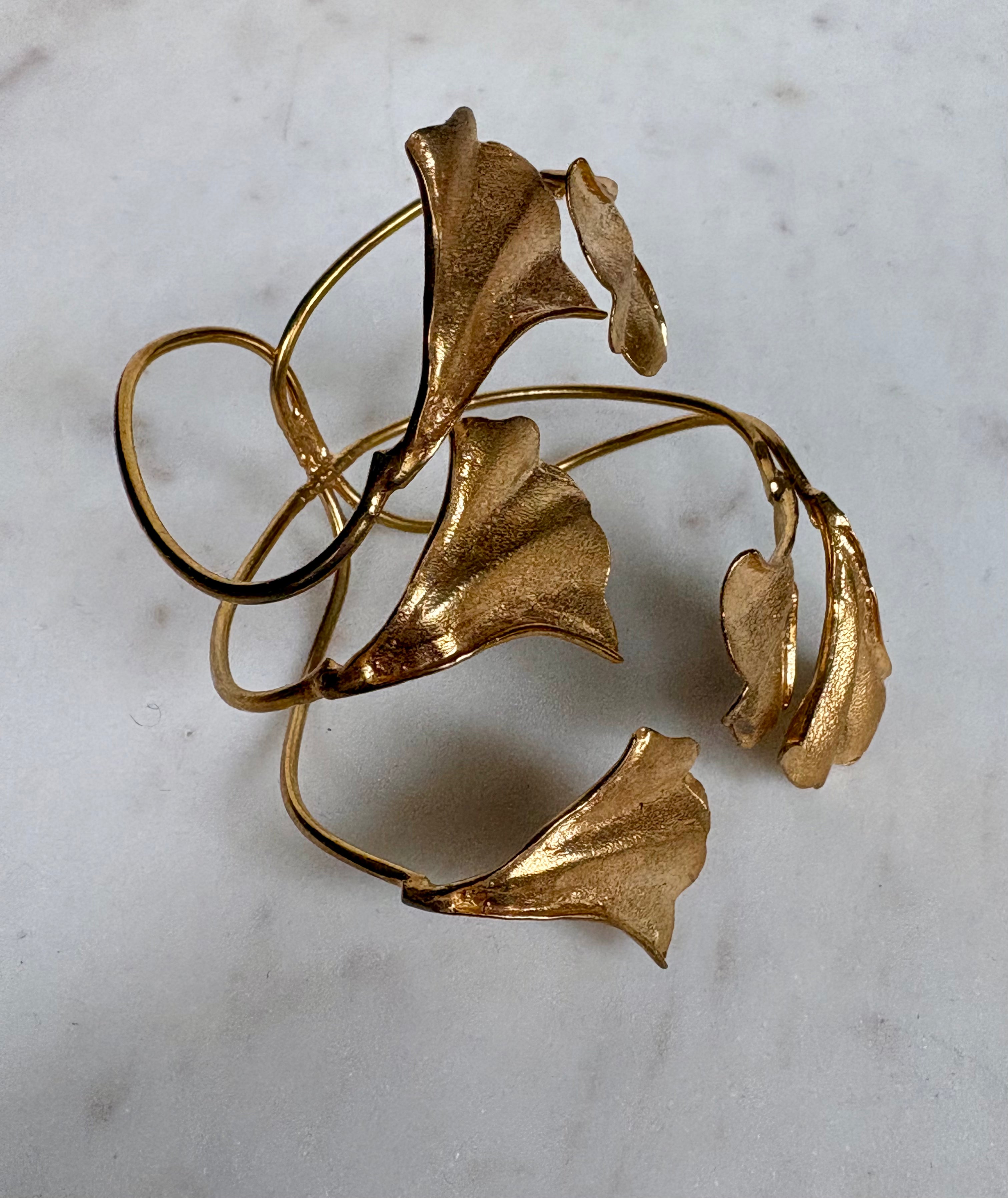 Ginkgo Whisper Cuff