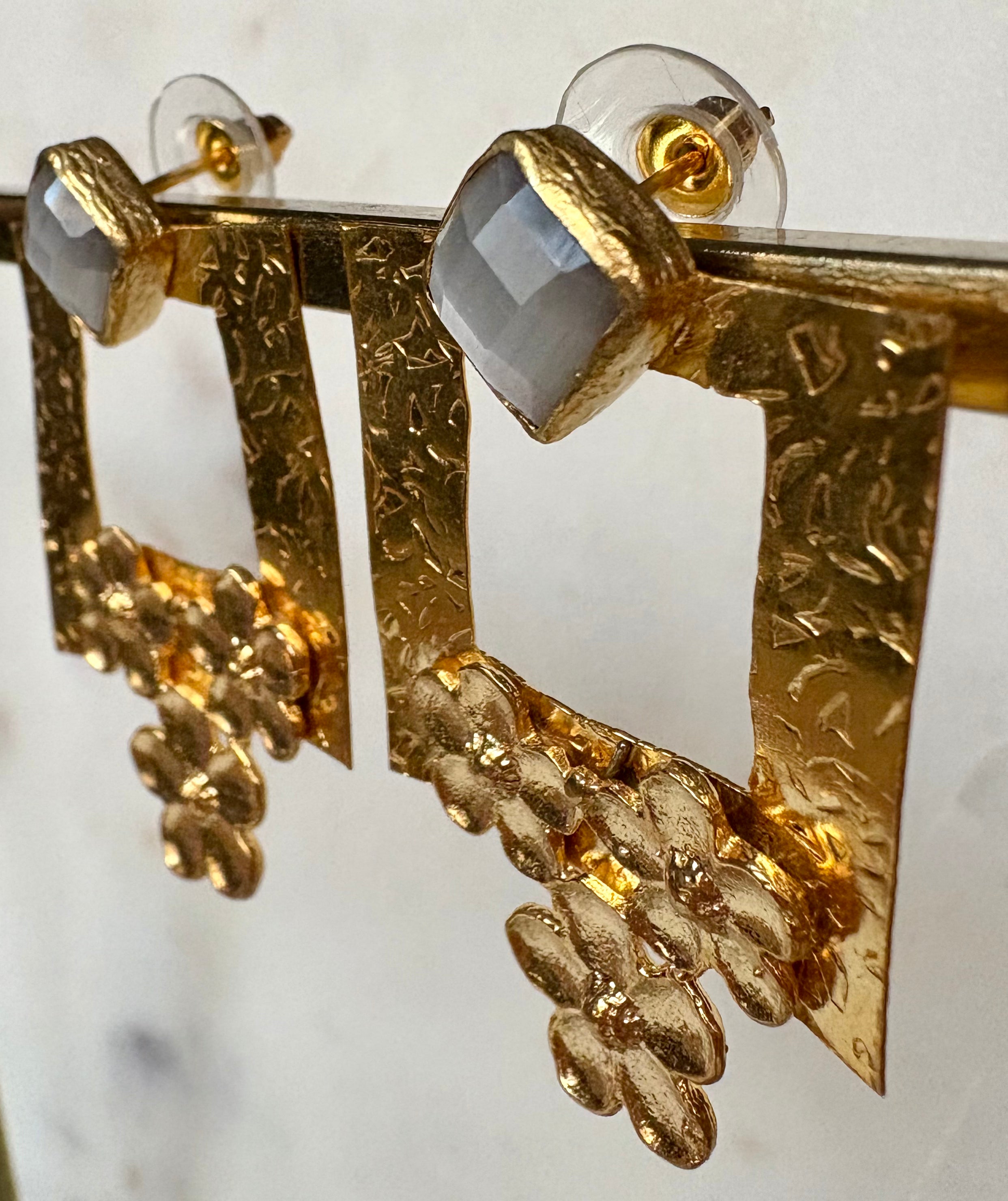 art inspired statement earrings